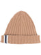 ribbed-knit cashmere beanie